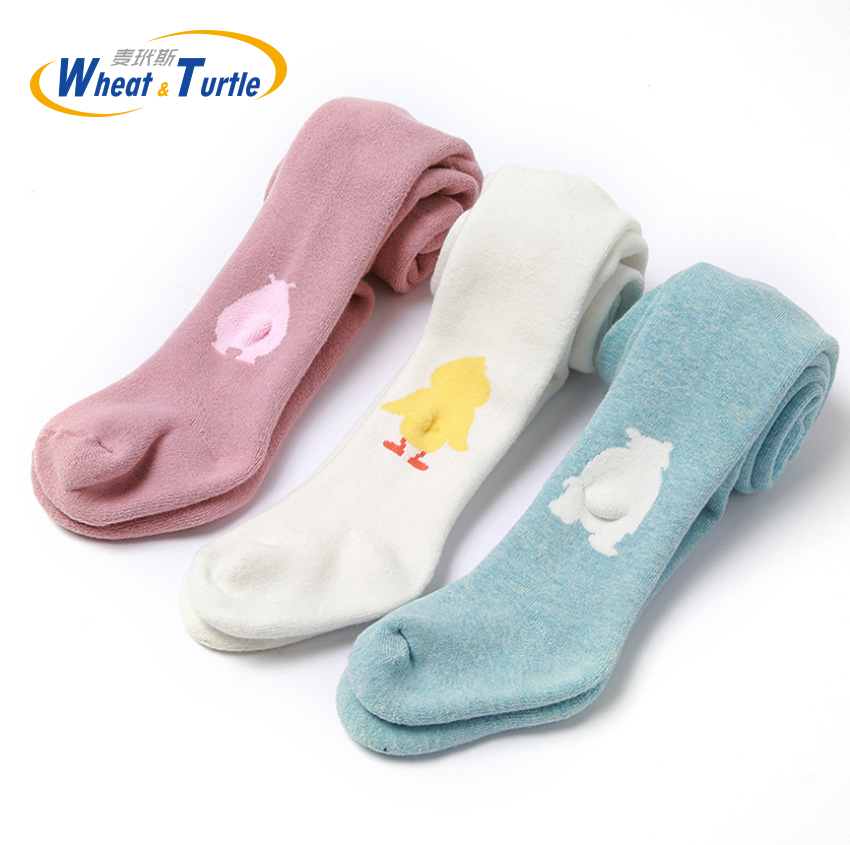 Winter Clothing Leg Warmers - Autumn Winter Cartoon Warmer Thicken Tights