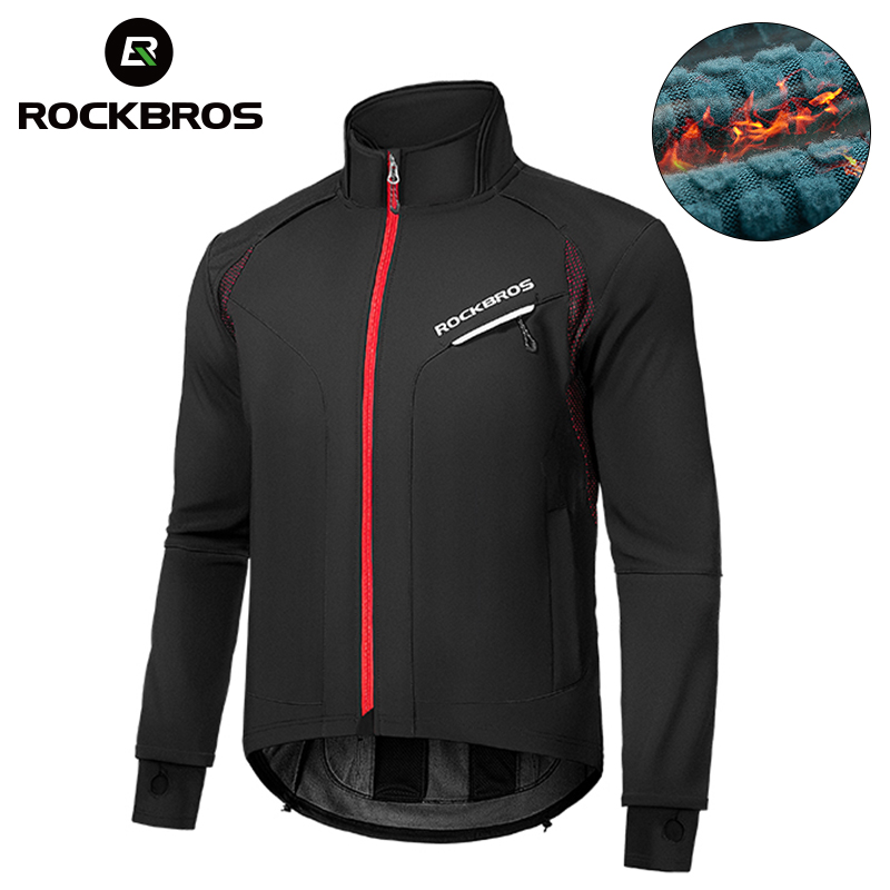Winter Clothing Pinterest - ROCKBROS Winter Warmer Bicycle Jackets Windproof