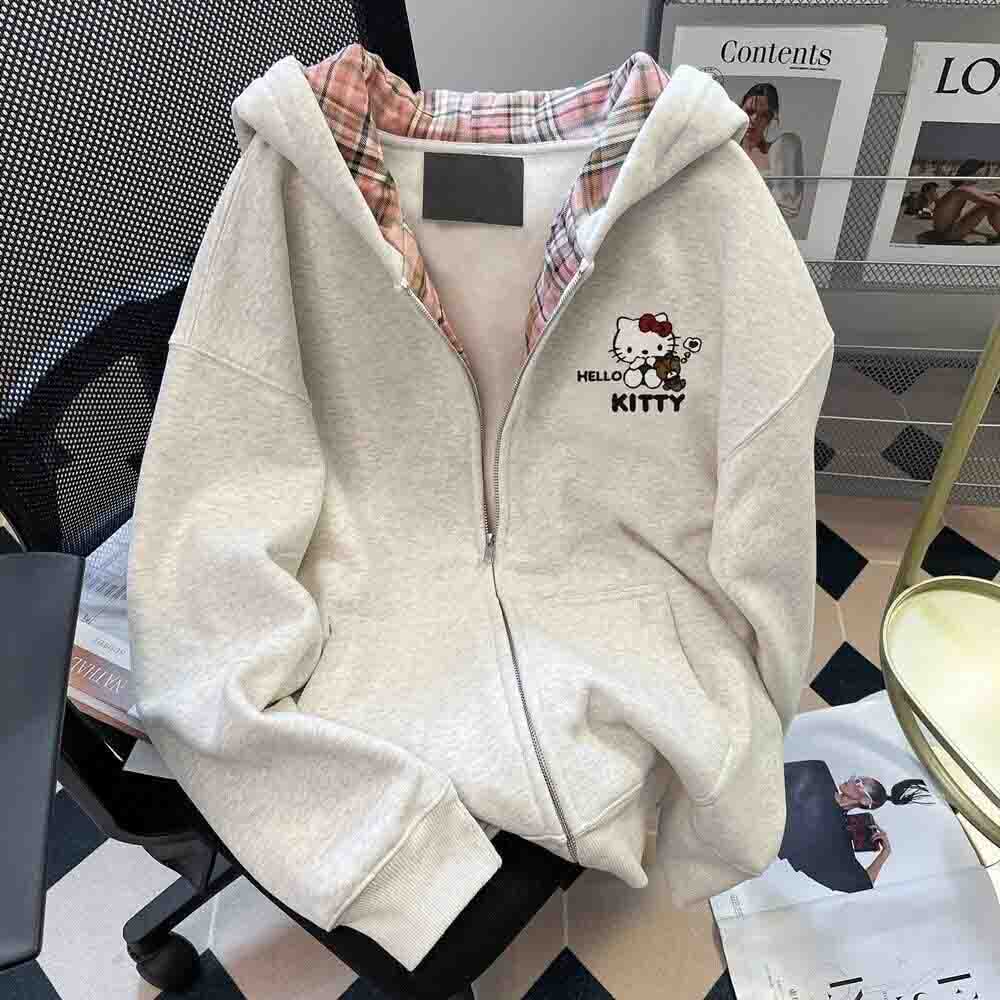 Winter Clothing For Women - Hello Kitty Women's Hooded Sweatshirt Kawaii