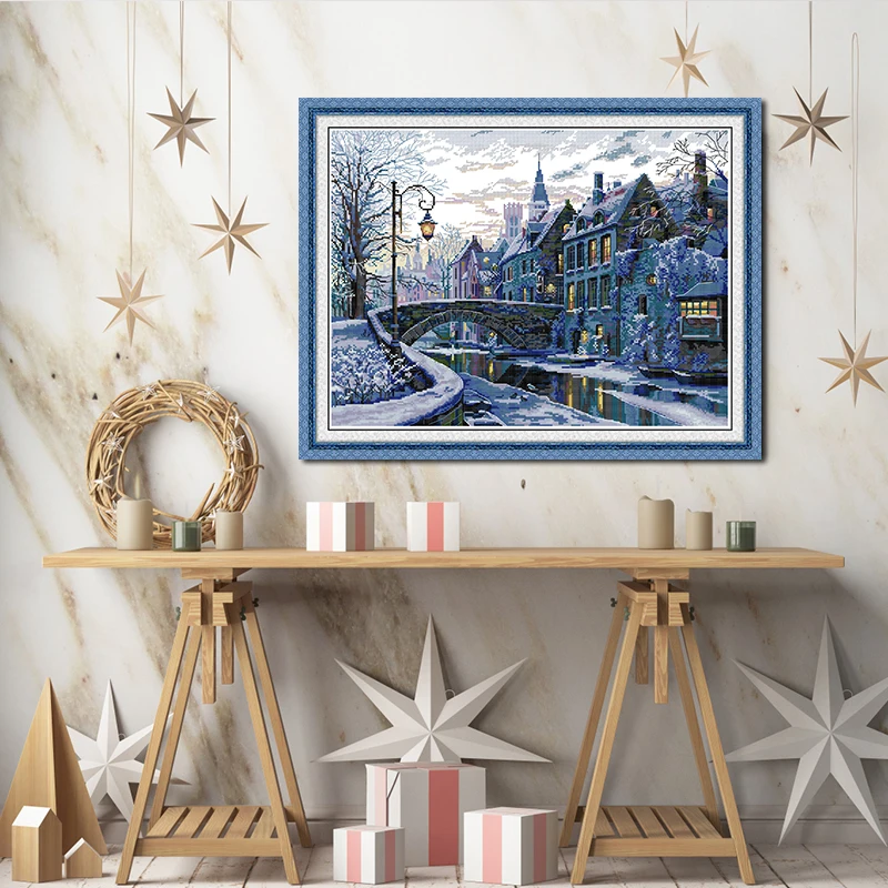 Winter Clothing Pinterest - Joy Sunday Winter Evening Pattern Printed