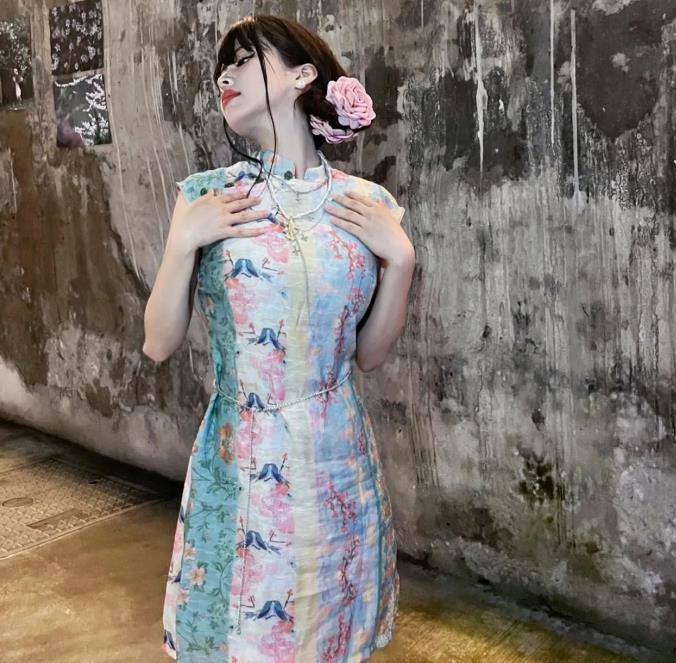 Vintage Cheongsam High Waist P - огляд і ціна Winter Clothing Aesthetic