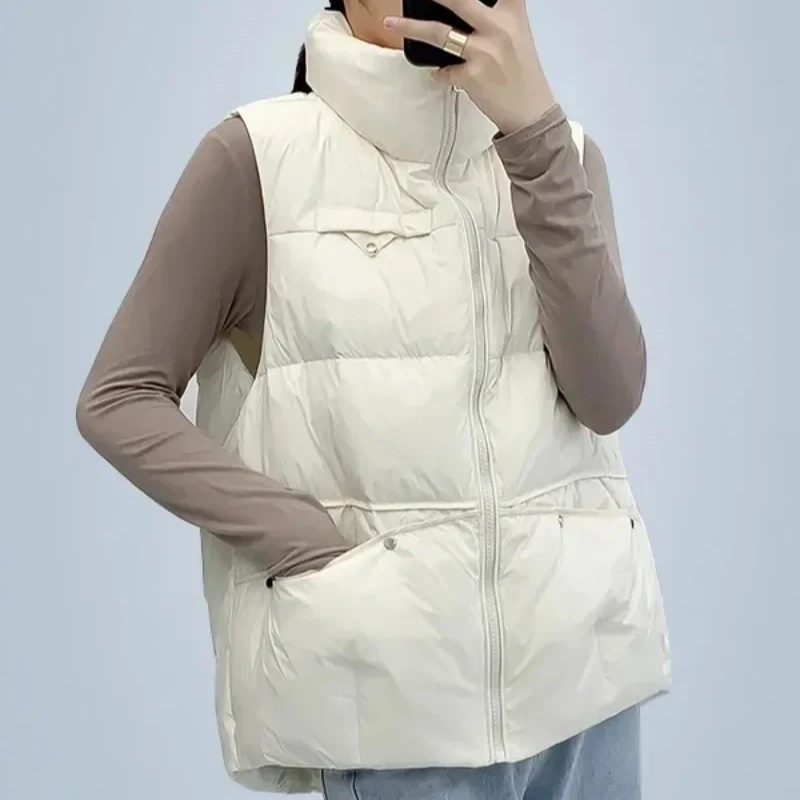 Loose Padded Cotton Waistcoat  - огляд і ціна Winter Clothing On Sale