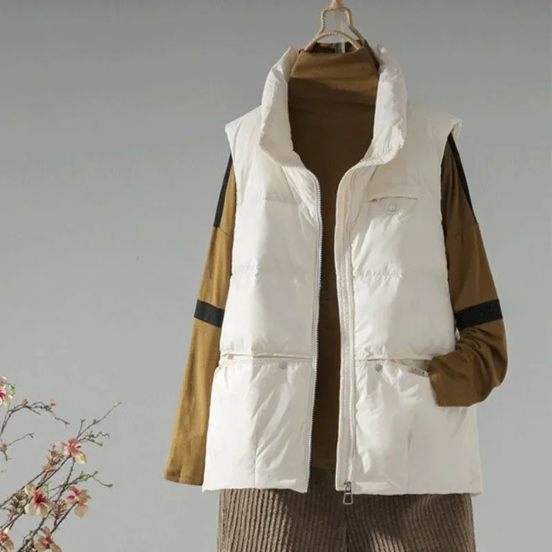 Loose Padded Cotton Waistcoat  - огляд і ціна Winter Clothing On Sale