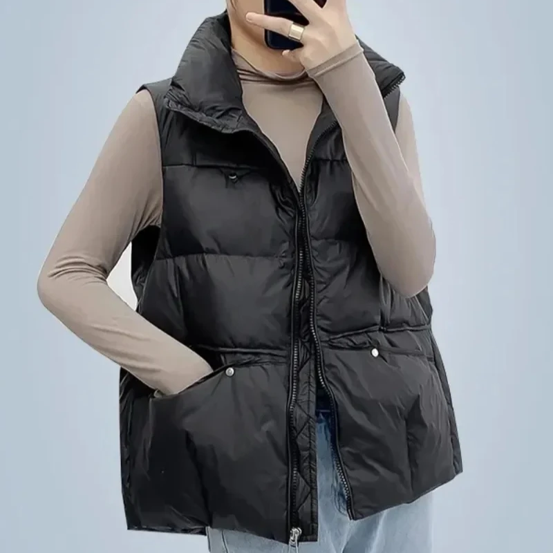 Loose Padded Cotton Waistcoat  - огляд і ціна Winter Clothing On Sale