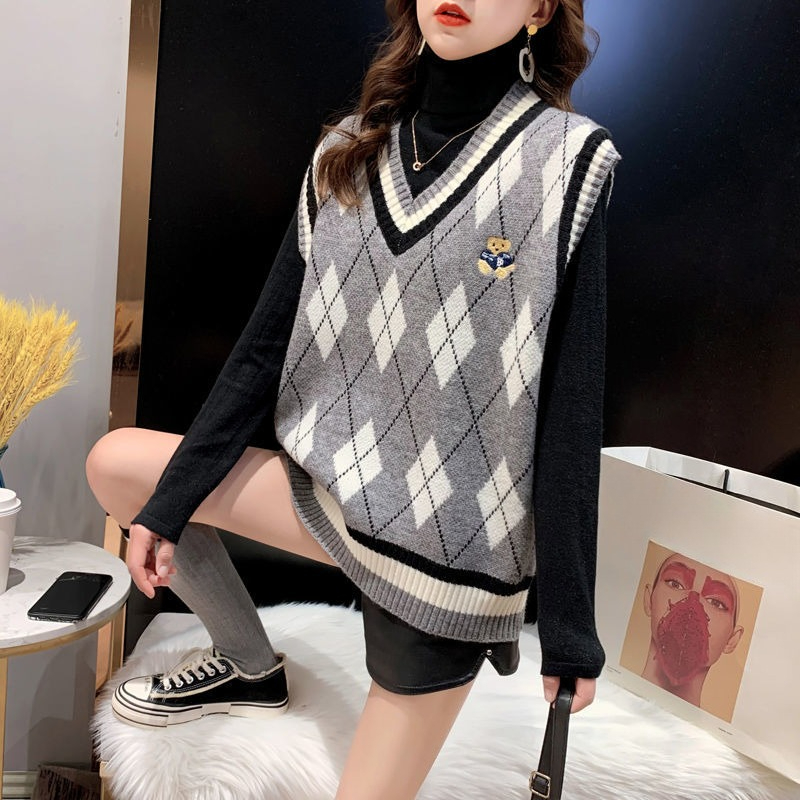 Red Knit Vests for Women Sleev - огляд і ціна Winter Clothing Aesthetic