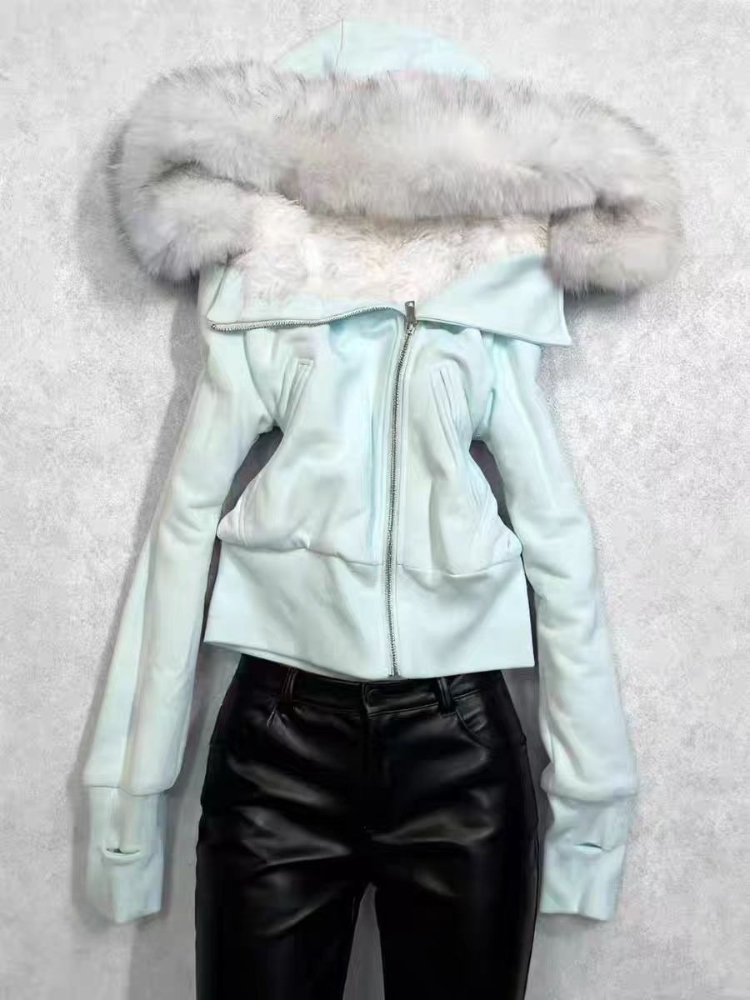 Aesthetic Vintage Slim Hooded  - огляд і ціна Winter Clothing Aesthetic
