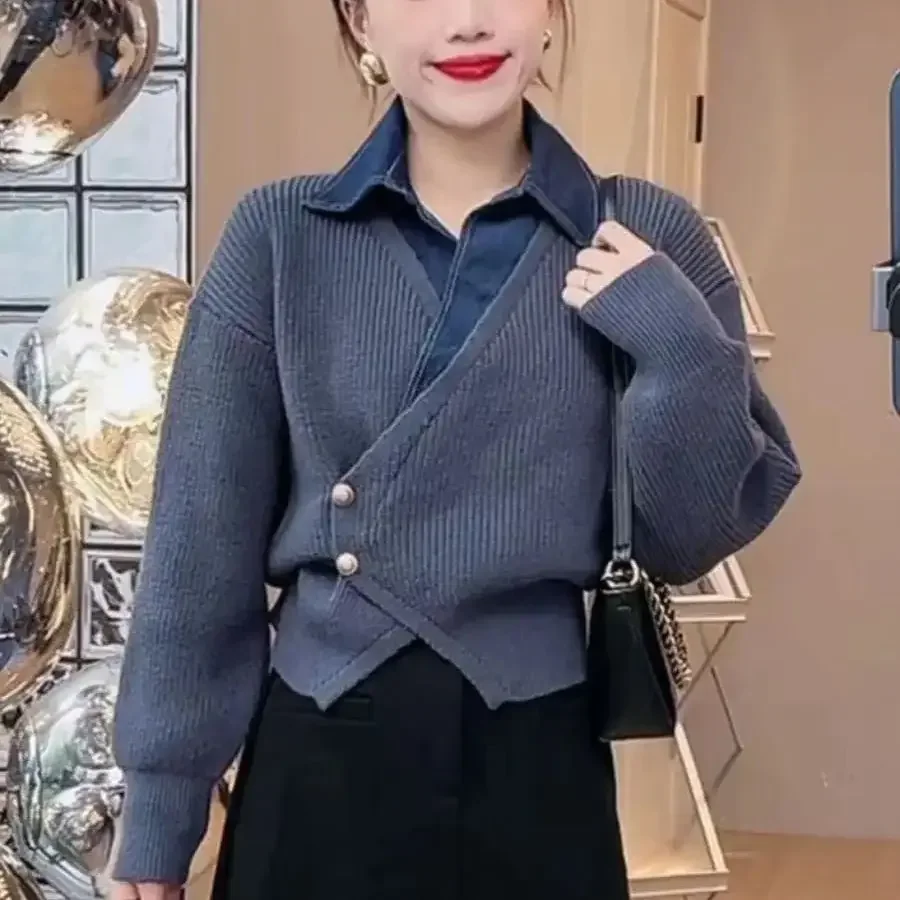 Women's Polo Shirts Knitted Ba - огляд і ціна Winter Clothing On Sale