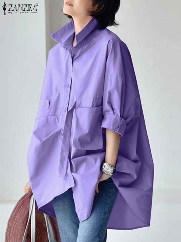 ZANZEA Women Chic Oversize Shi - огляд і ціна Winter Clothing Pinterest