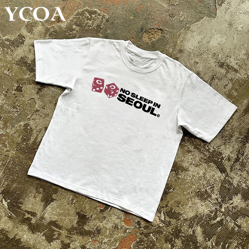 Men T-Shirt Cotton Oversized L - огляд і ціна Winter Clothing Aesthetic
