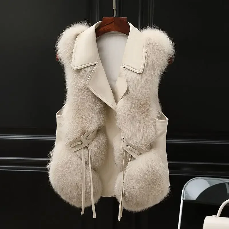 Solid Color Waistcoat Woman La - огляд і ціна Winter Clothing On Sale